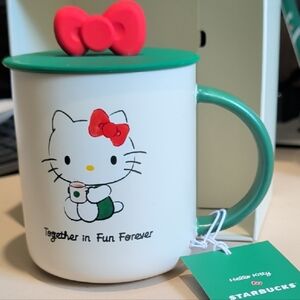 1 Out Of 2 Mug - 16oz Starbucks Hello Kitty Mug. Never Used